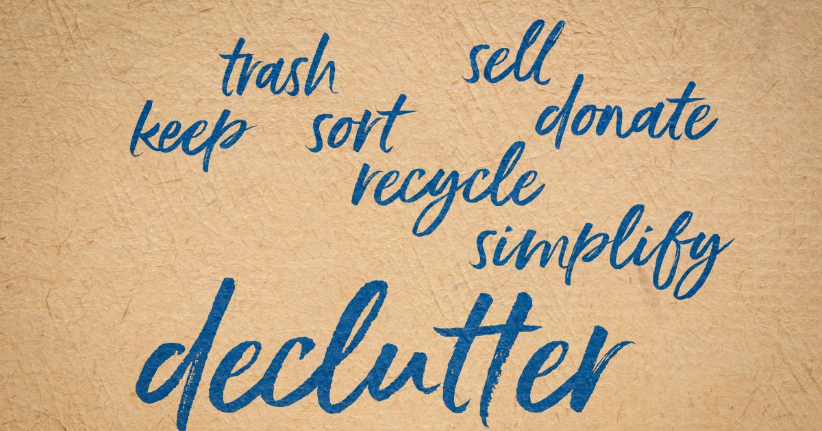 how to declutter when youre depressed